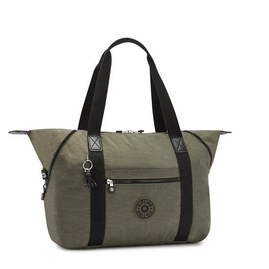 Kipling Art Medium Iconic Tote Tassen Groen | België 1449TC